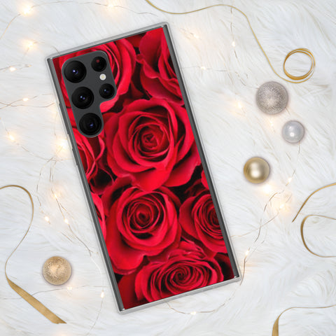 Red Roses Clear Case for Samsung®