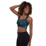 Aqua Vein Sports Bra