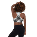 Plaid Sports Bra