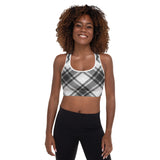 Plaid Sports Bra