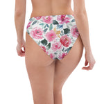 Floral High-Waisted Bikini Bottom