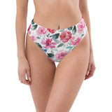 Floral High-Waisted Bikini Bottom