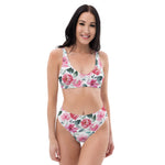 Floral High-Waisted Bikini Set