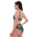 Urban Camo High-Waisted Bikini Set