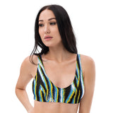 Techno Tiger Padded Bikini Top