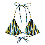 Techno Tiger String Bikini Top
