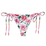 Floral String Bikini Bottom