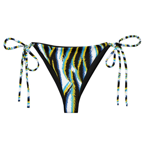 Techno Tiger String Bikini Bottom