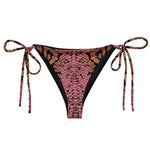 Pink Reptile String Bikini Bottom