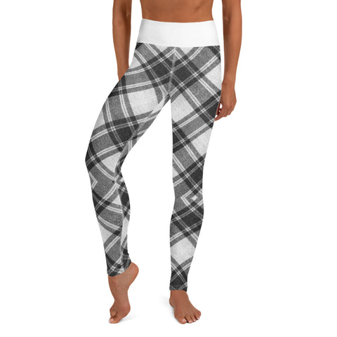 Plaid Yoga Leggings