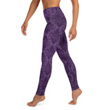 Victorian Purple Yoga Leggings