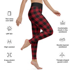 Buffalo Plaid Yoga Leggings