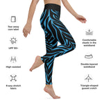 Aqua Vein Yoga Leggings