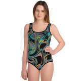 Swirl Youth Swimsuit