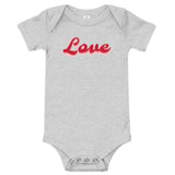 Love Short Sleeve Onesie