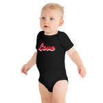 Love Short Sleeve Onesie