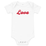 Love Short Sleeve Onesie