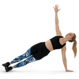 Blue Marble Sports Leggings