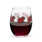 LoveLocked Stemless Wine Glass