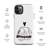 Bunny Love Tough Case for iPhone®