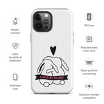 Bunny Love Tough Case for iPhone®