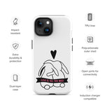 Bunny Love Tough Case for iPhone®