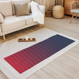 Pink Stripes Yoga Mat